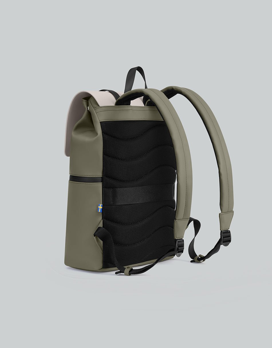 Gaston Luga Splash 2.0 - 13" Backpack - Cloud Cream/ Sage SPBP13SC - BangOn