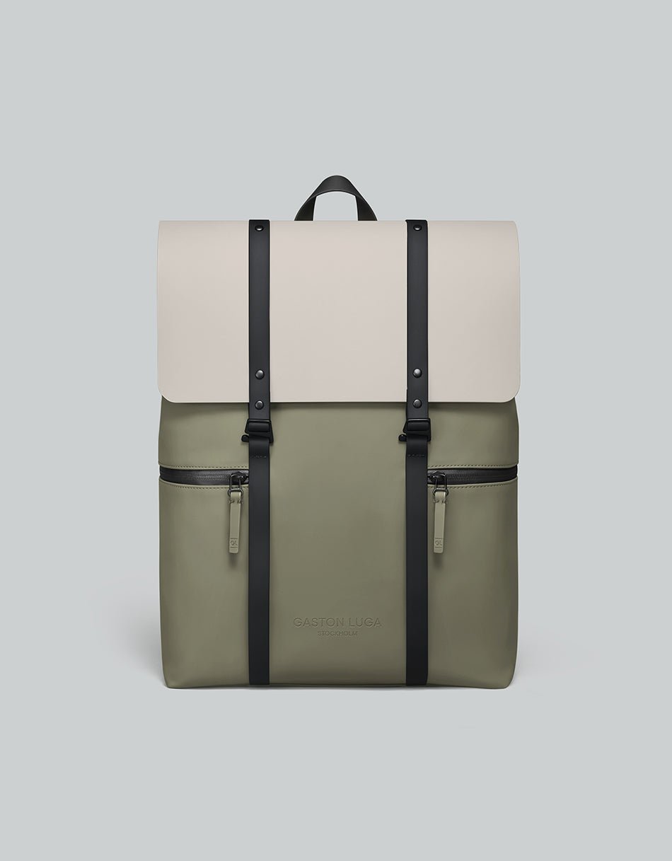 Gaston Luga Splash 2.0 - 16" Backpack - Cloud Cream + Sage - BangOn
