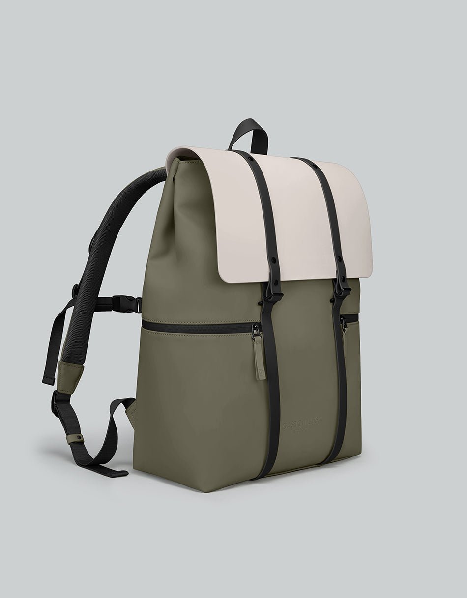 Gaston Luga Splash 2.0 - 16" Backpack - Cloud Cream + Sage - BangOn