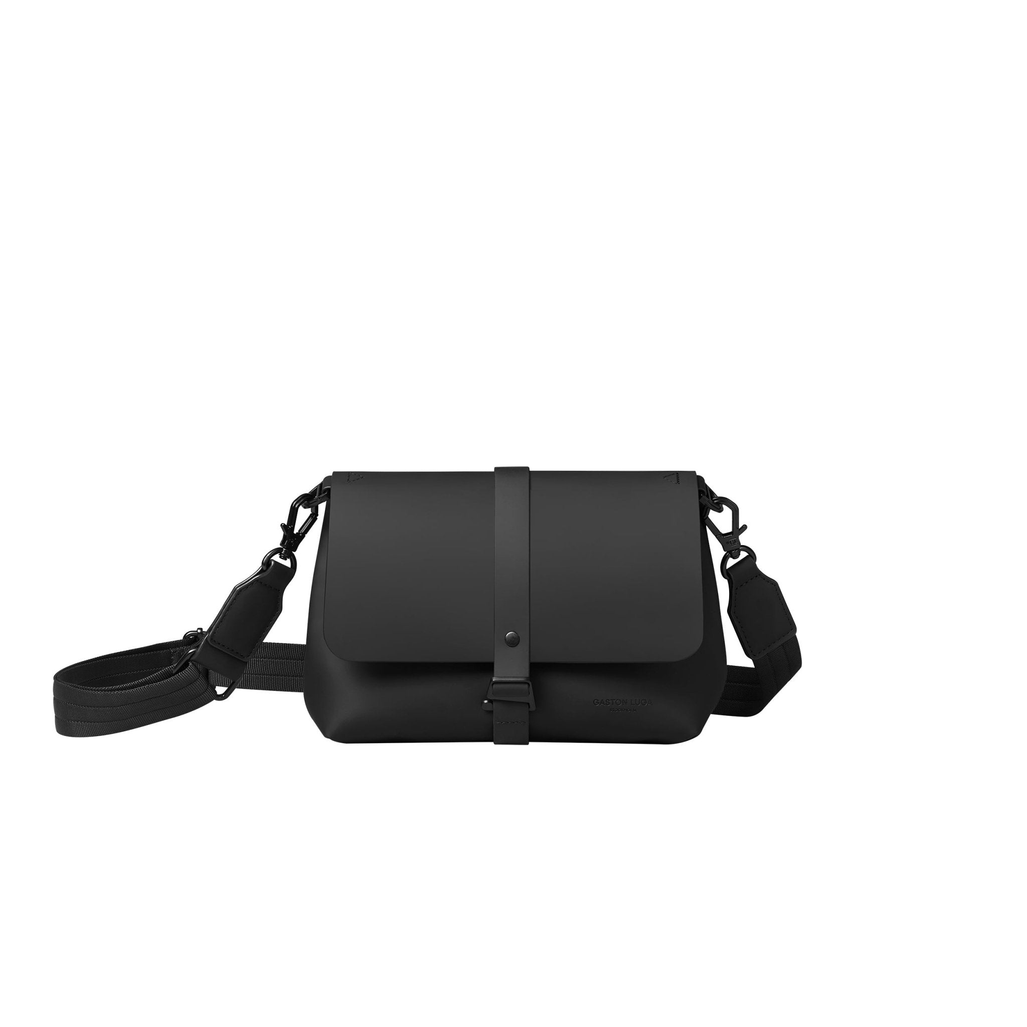 Gaston Luga Splash Crossbody Bag - Black Backpack - BangOn