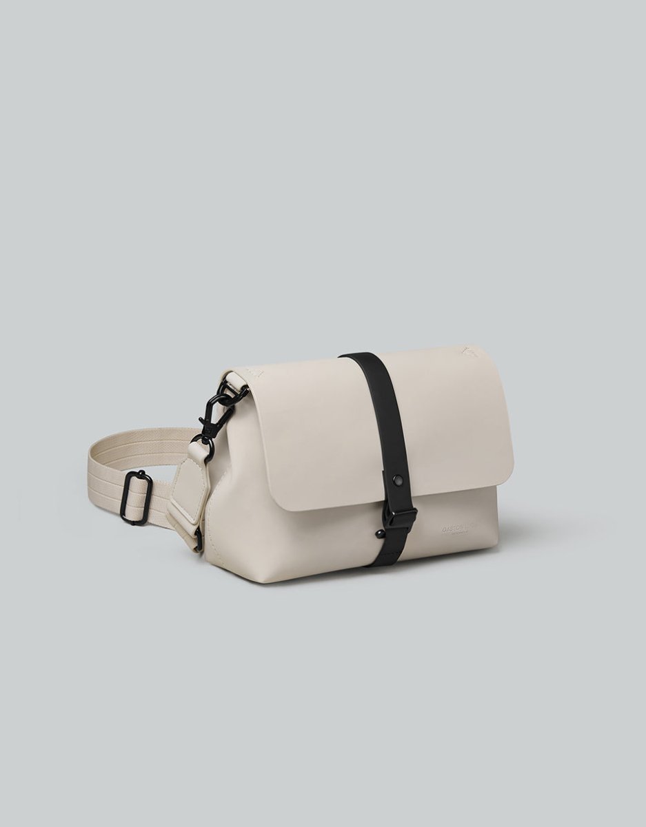 Gaston Luga Splash Crossbody Bag - Cloud Cream - BangOn