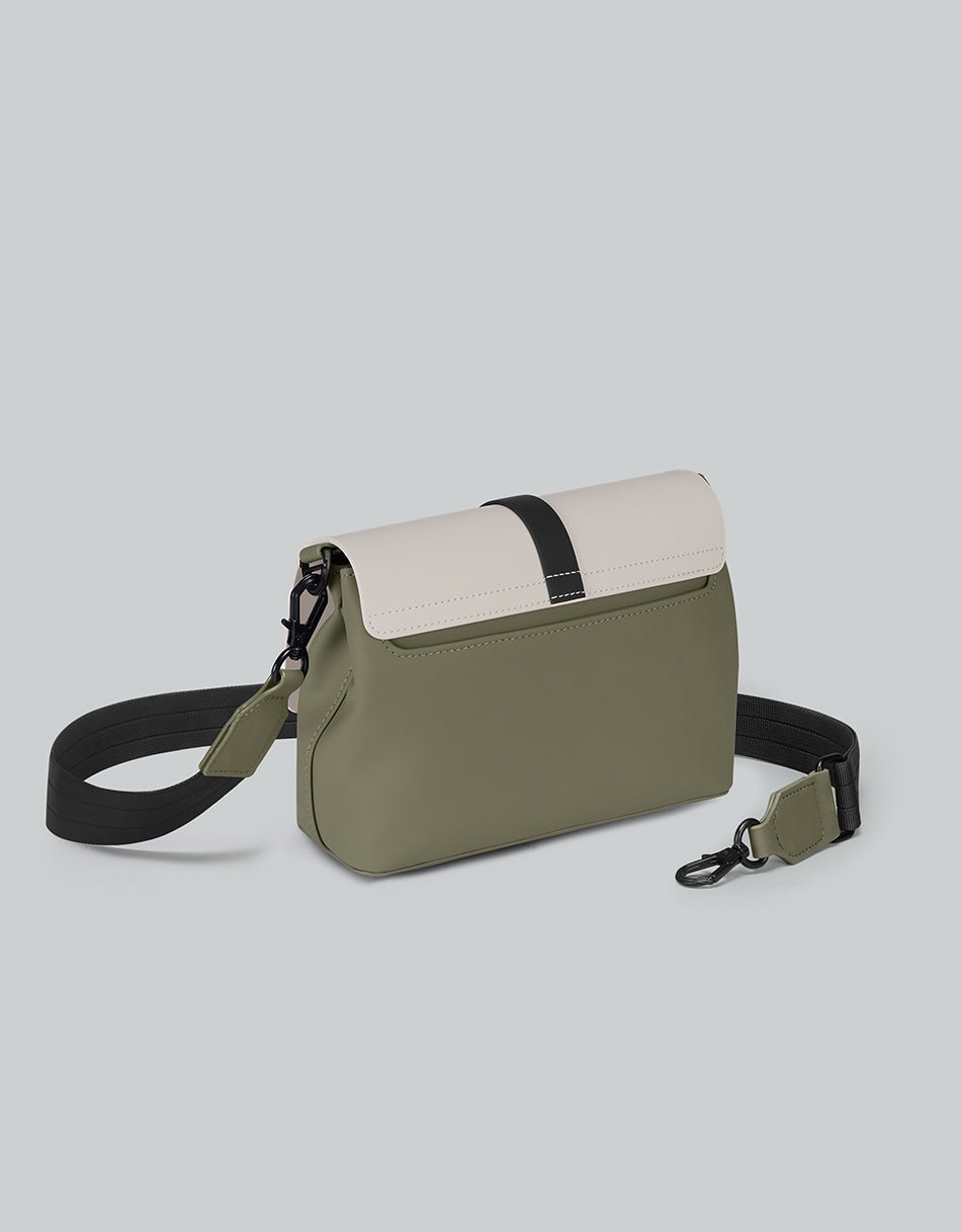 Gaston Luga Splash Crossbody Bag - Cloud Cream/ Sage SPCBSC - BangOn