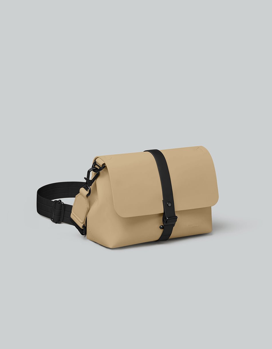 Gaston Luga Splash Crossbody Bag - Latte SPCBLT - BangOn