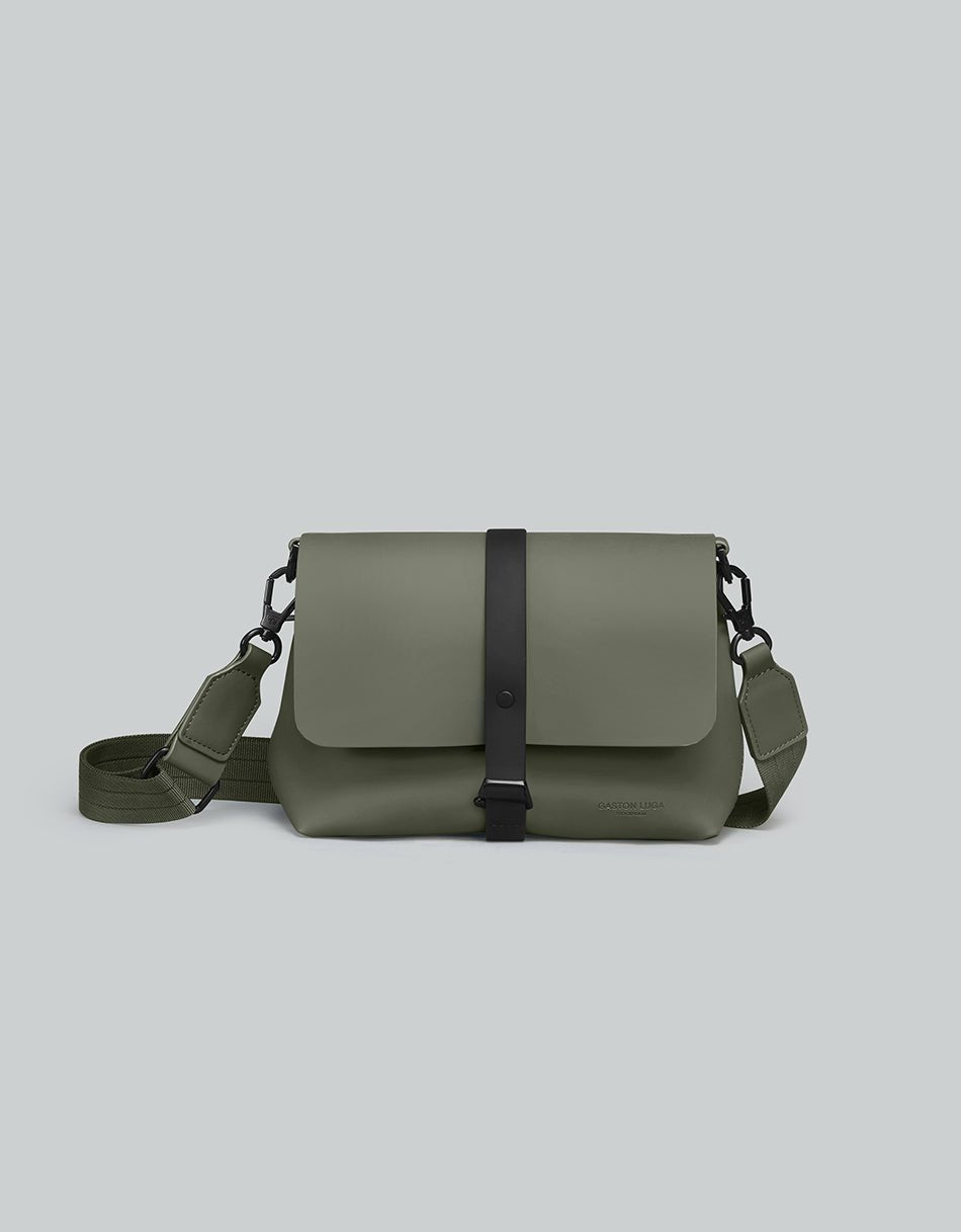 Gaston Luga Splash Crossbody Bag - Olive Backpack - BangOn