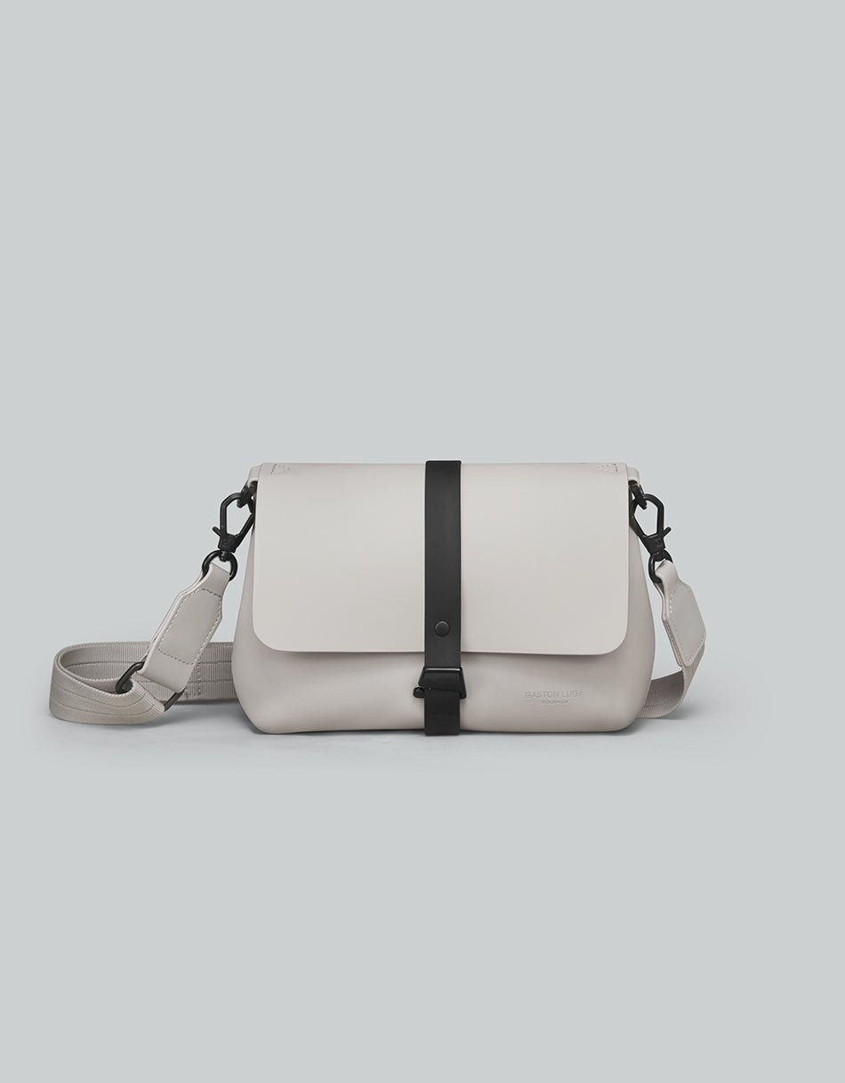 Gaston Luga Splash Crossbody Bag - Taupe CB104 - BangOn