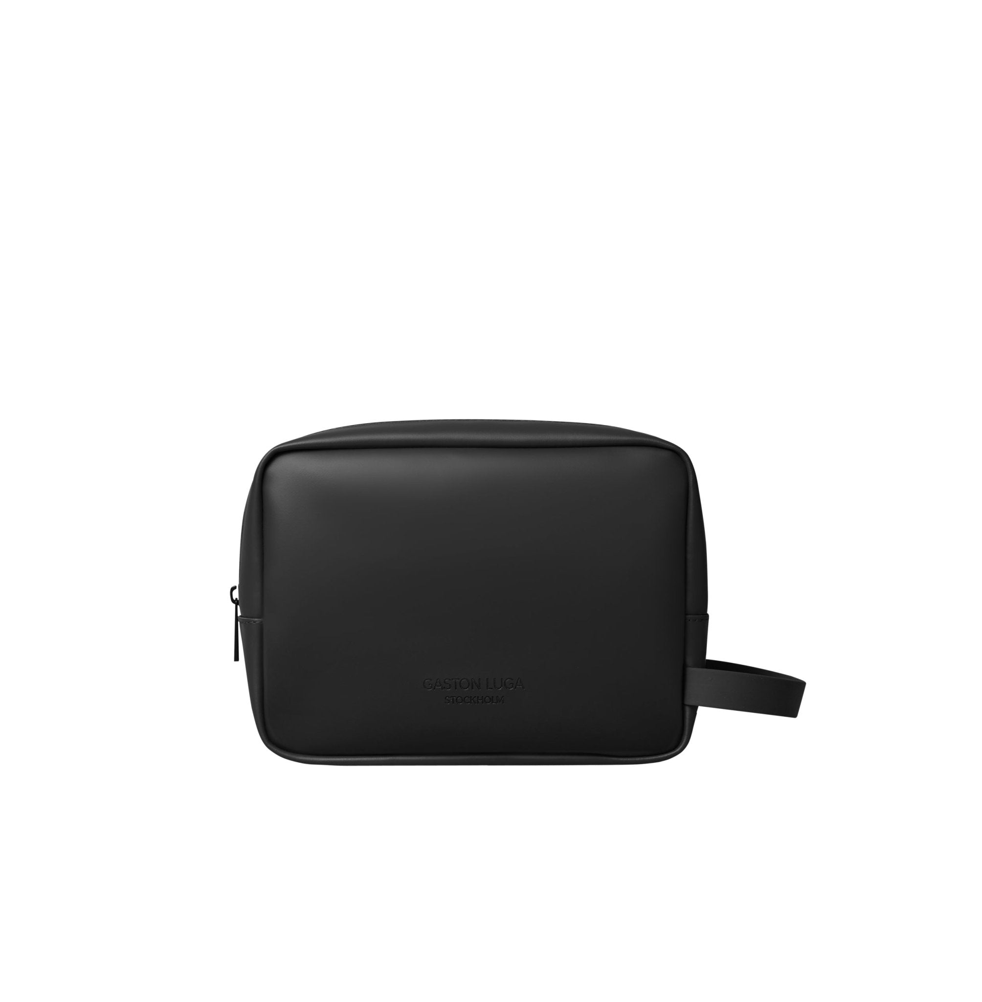 Gaston Luga Splash Toiletry Bag Black Backpack - BangOn