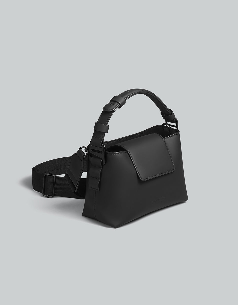 Gaston Luga Splashini Crossbody Bag - Black Backpack - BangOn