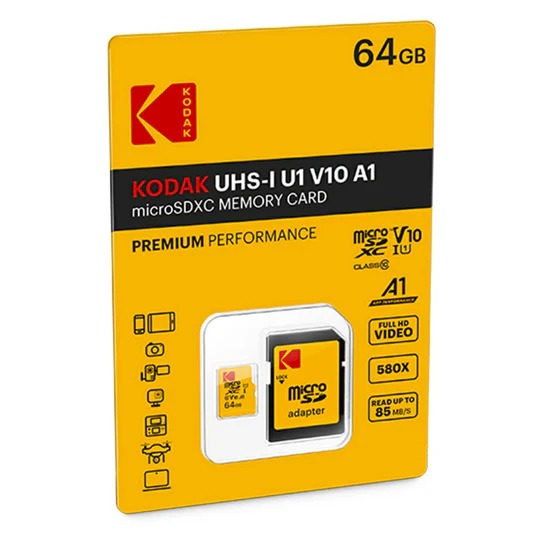 柯达 V10 A1 MicroSD 64GB