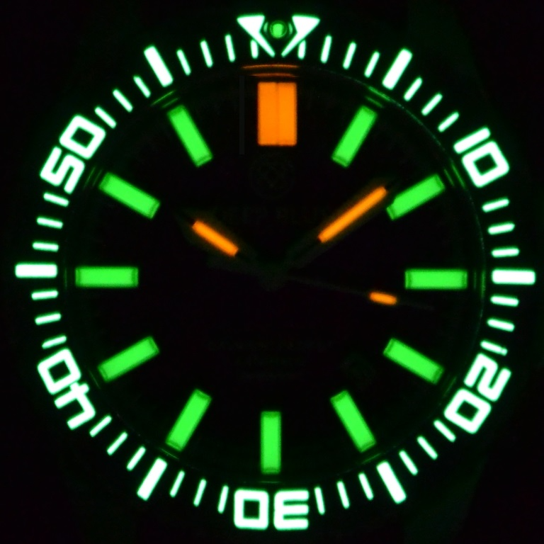 DEEPBLUE Daynight Patriot Bracelet, Green Dial, Green Tubes