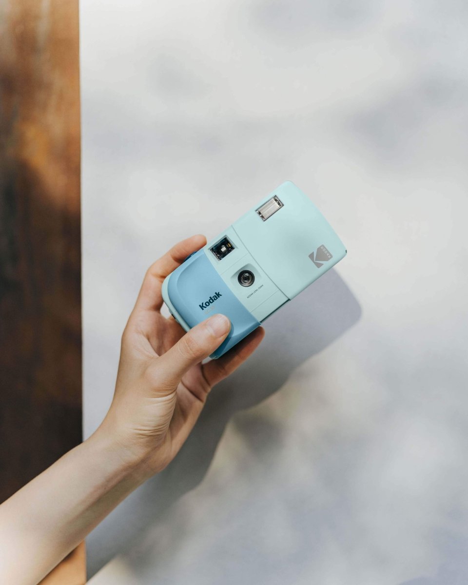 KODAK EC35 35mm Film Camera -Powder Blue - BangOn