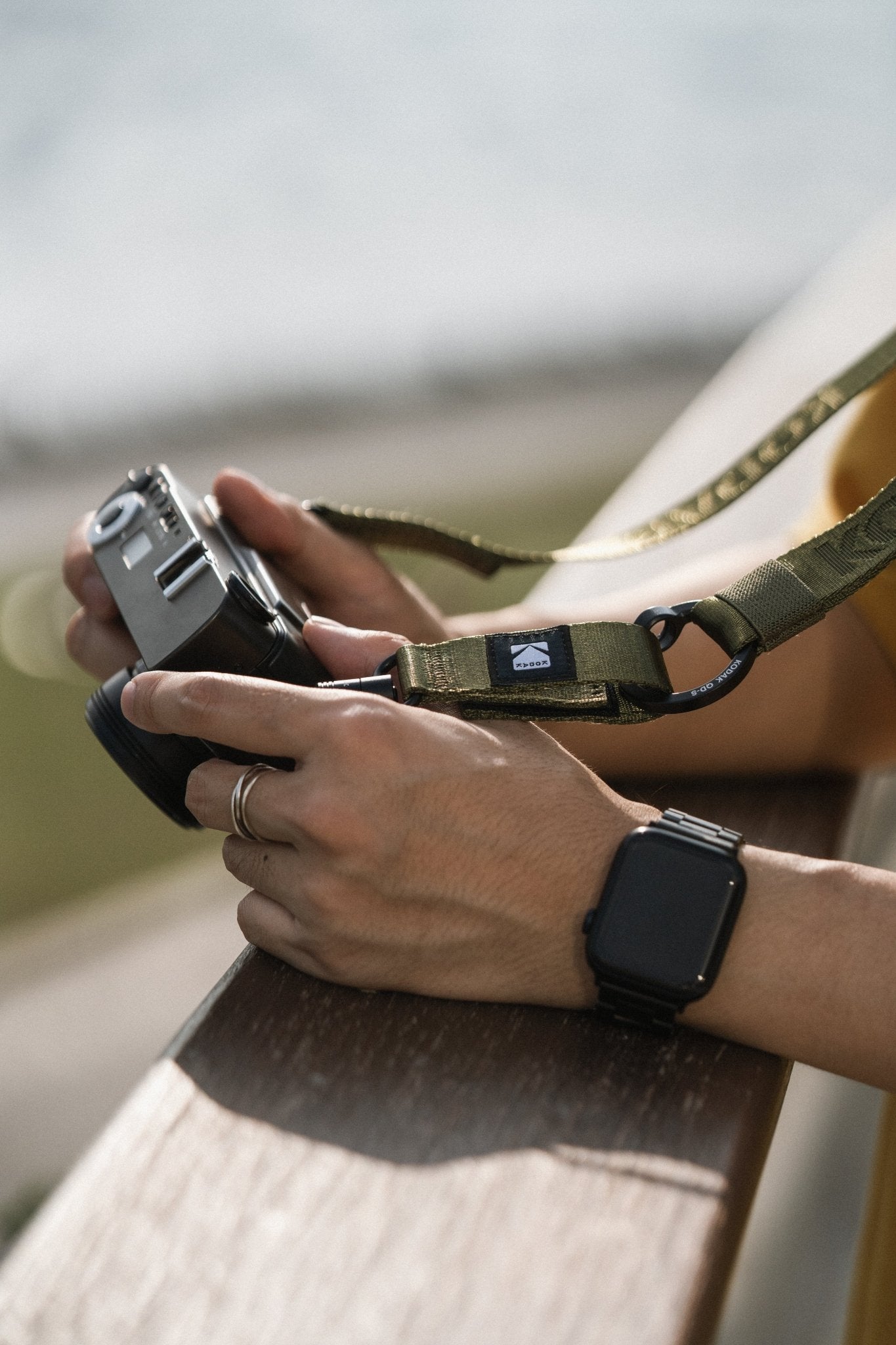 KODAK Multi - Purpose Camera Strap Olive - BangOn