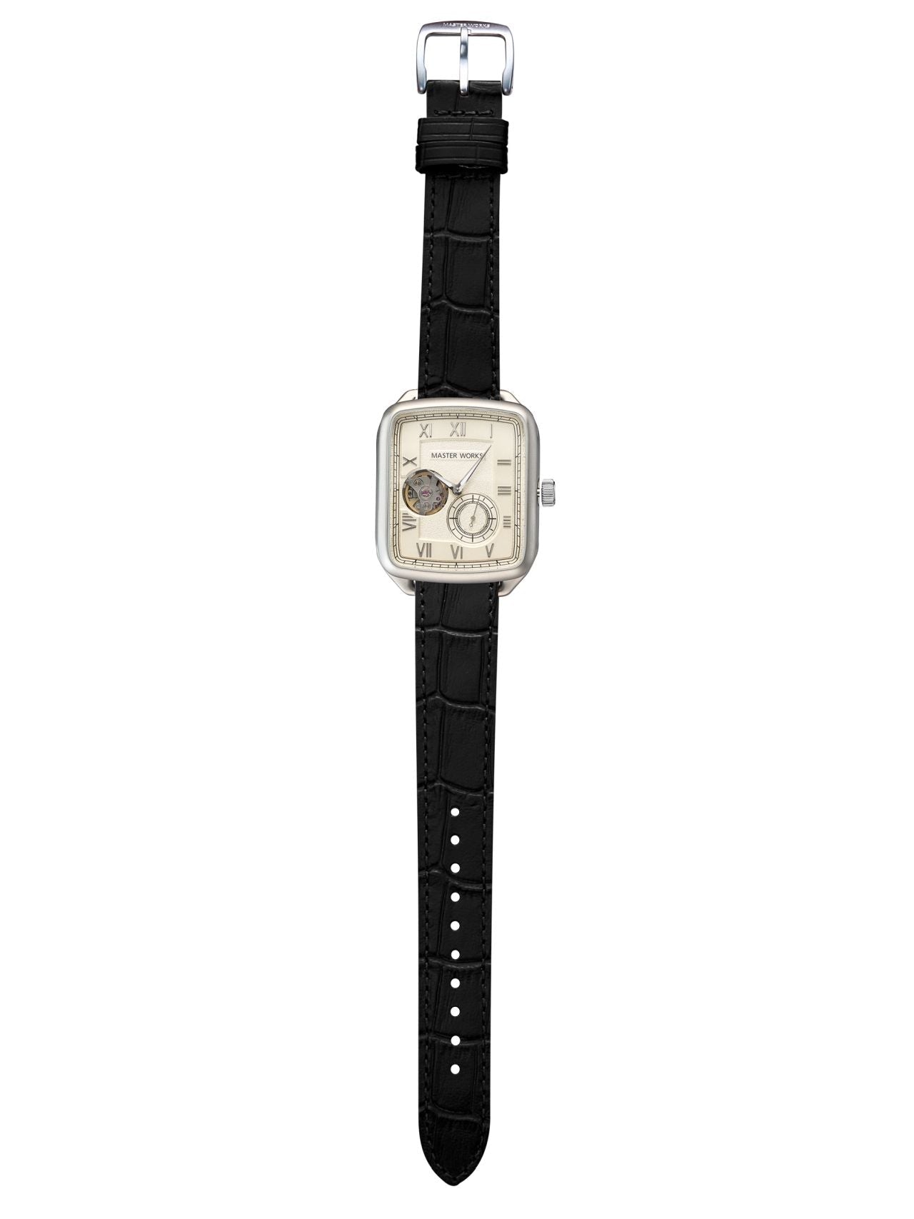 MW09 Quadrangle 001 Ivory Watch - BangOn