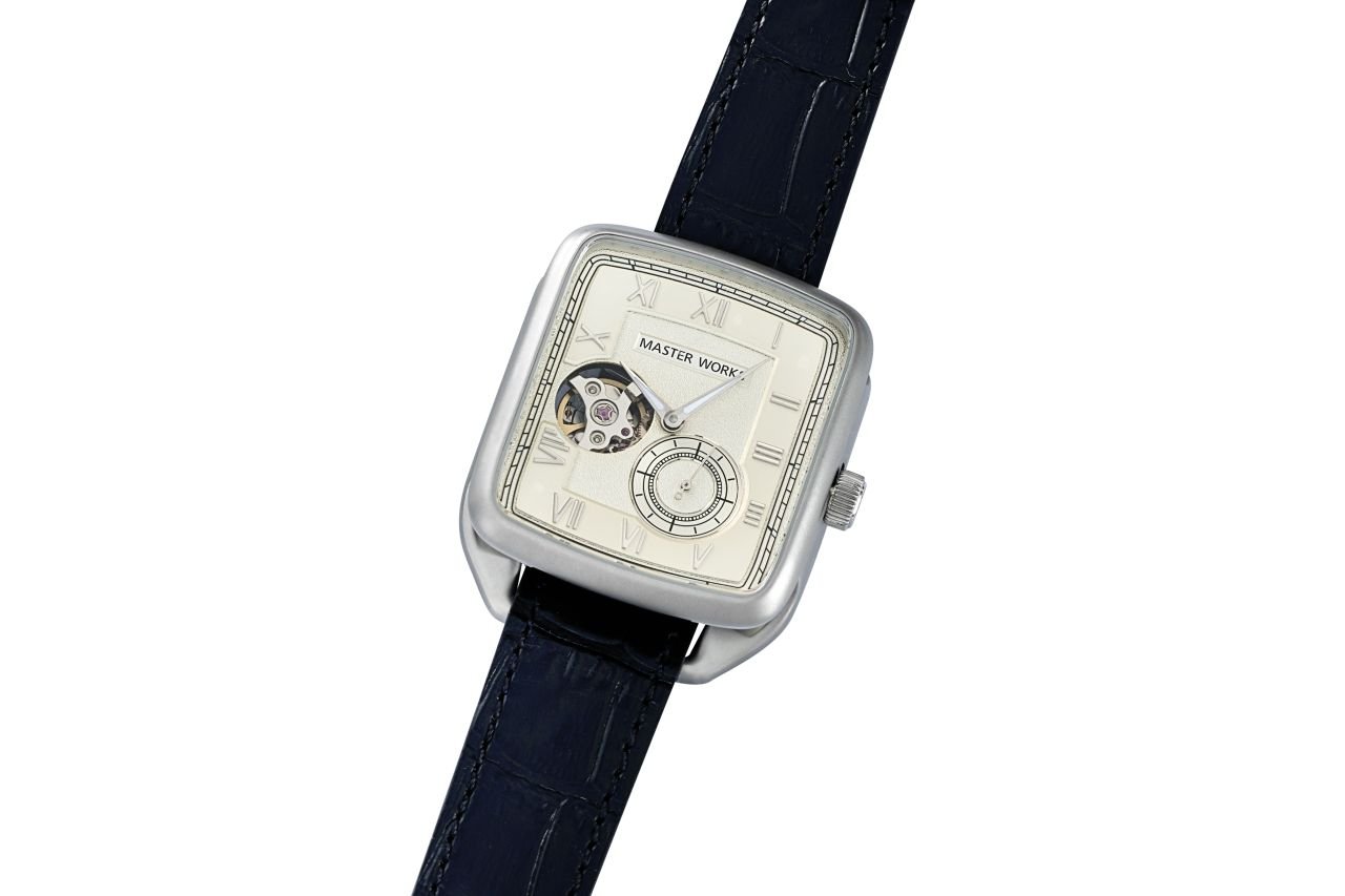 MW09 Quadrangle 001 Ivory Watch - BangOn