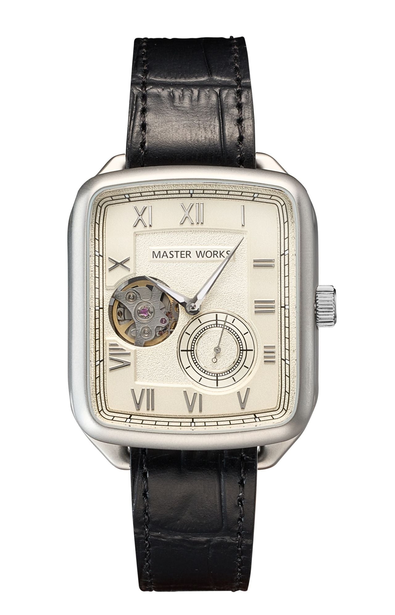 MW09 Quadrangle 001 Ivory Watch - BangOn
