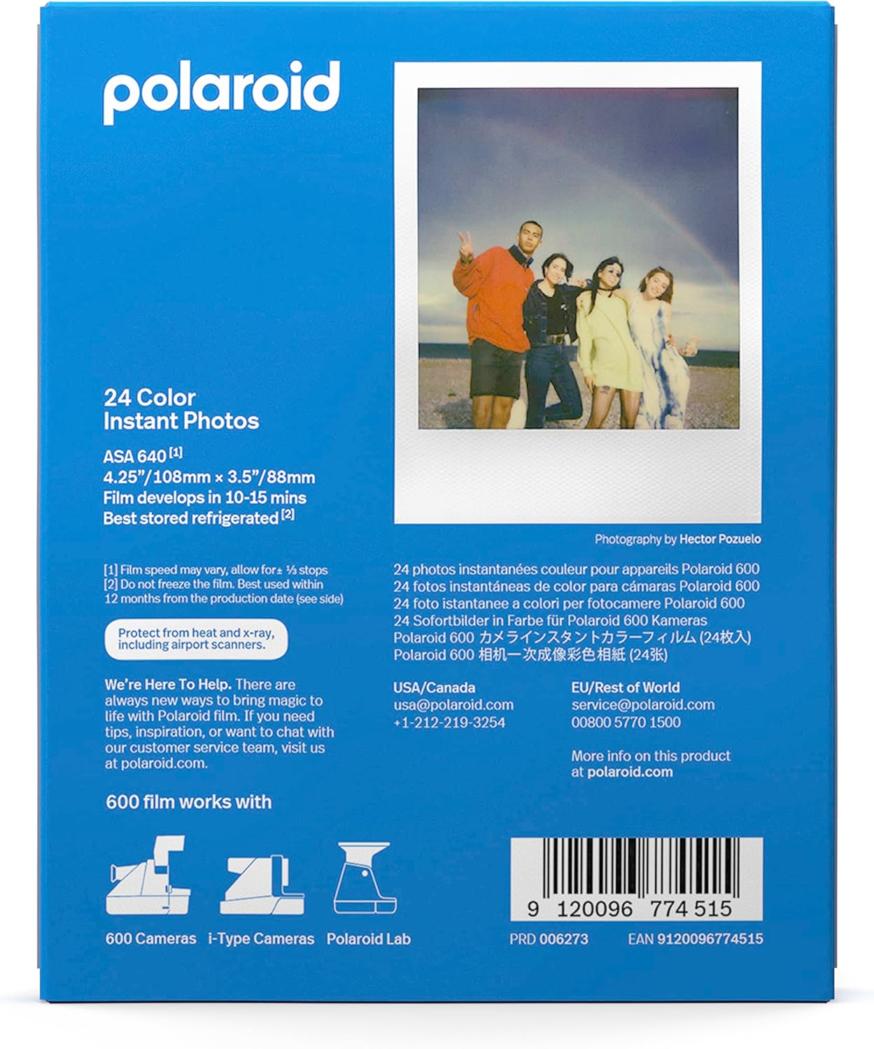 Polaroid Color film for 600 – Triple - BangOn