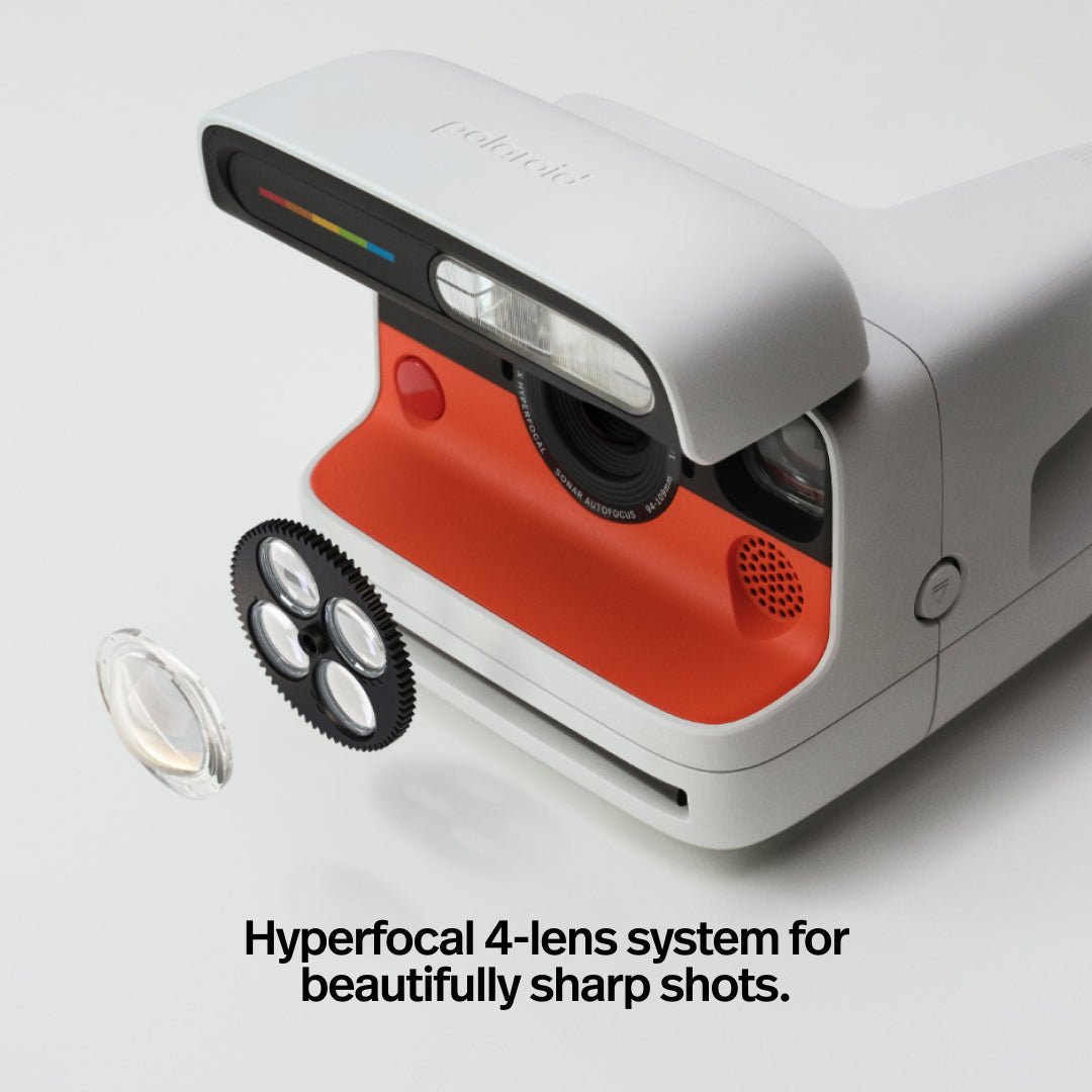Polaroid Flip Instant Camera Black - BangOn