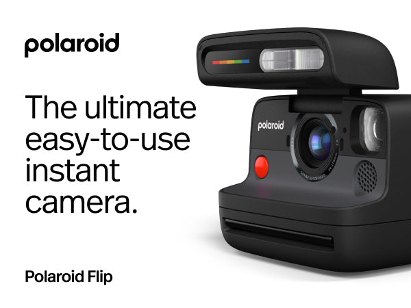Polaroid Flip Instant Camera Black - BangOn