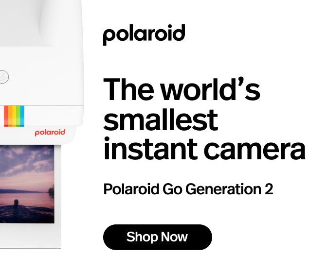 Polaroid Go Gen 2 Camera Set 16X Go Color Film Instant Photo Camera Go Everything Box Black 006280 - BangOn