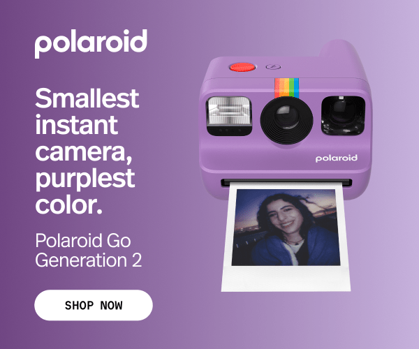 Polaroid Go Generation 2 – Purple Instant Camera - BangOn