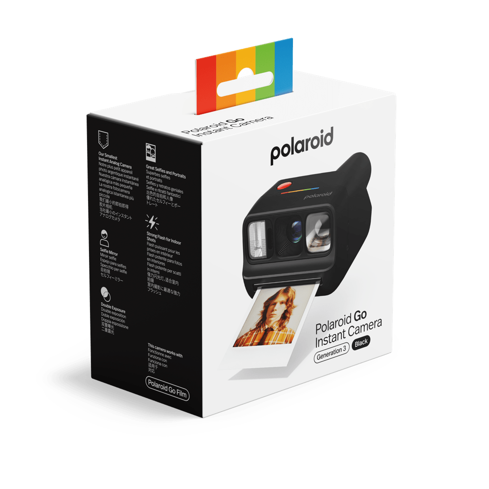 Polaroid Go Instant Camera Generation 3 - Black - BangOn