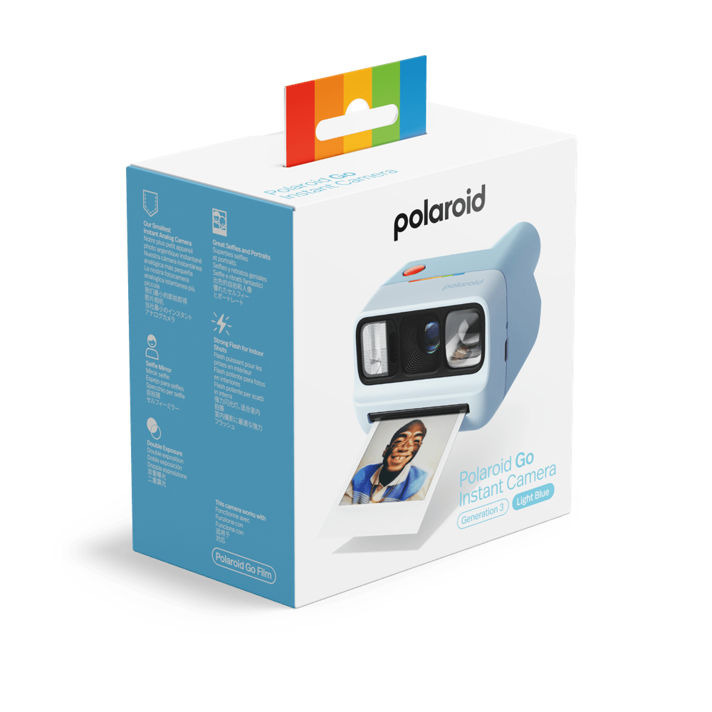 Polaroid Go Instant Camera Generation 3 - Light Blue - BangOn