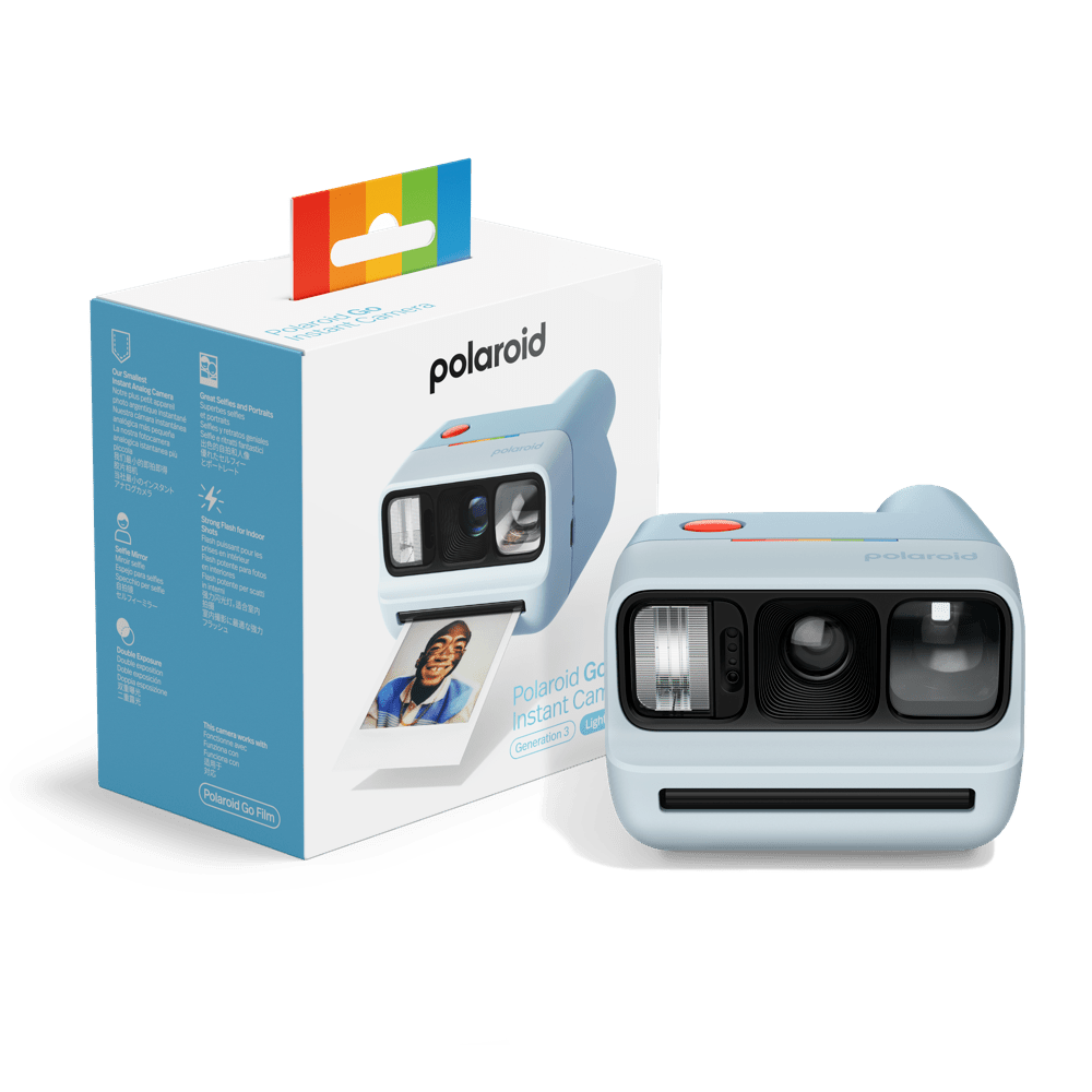 Polaroid Go Instant Camera Generation 3 - Light Blue - BangOn