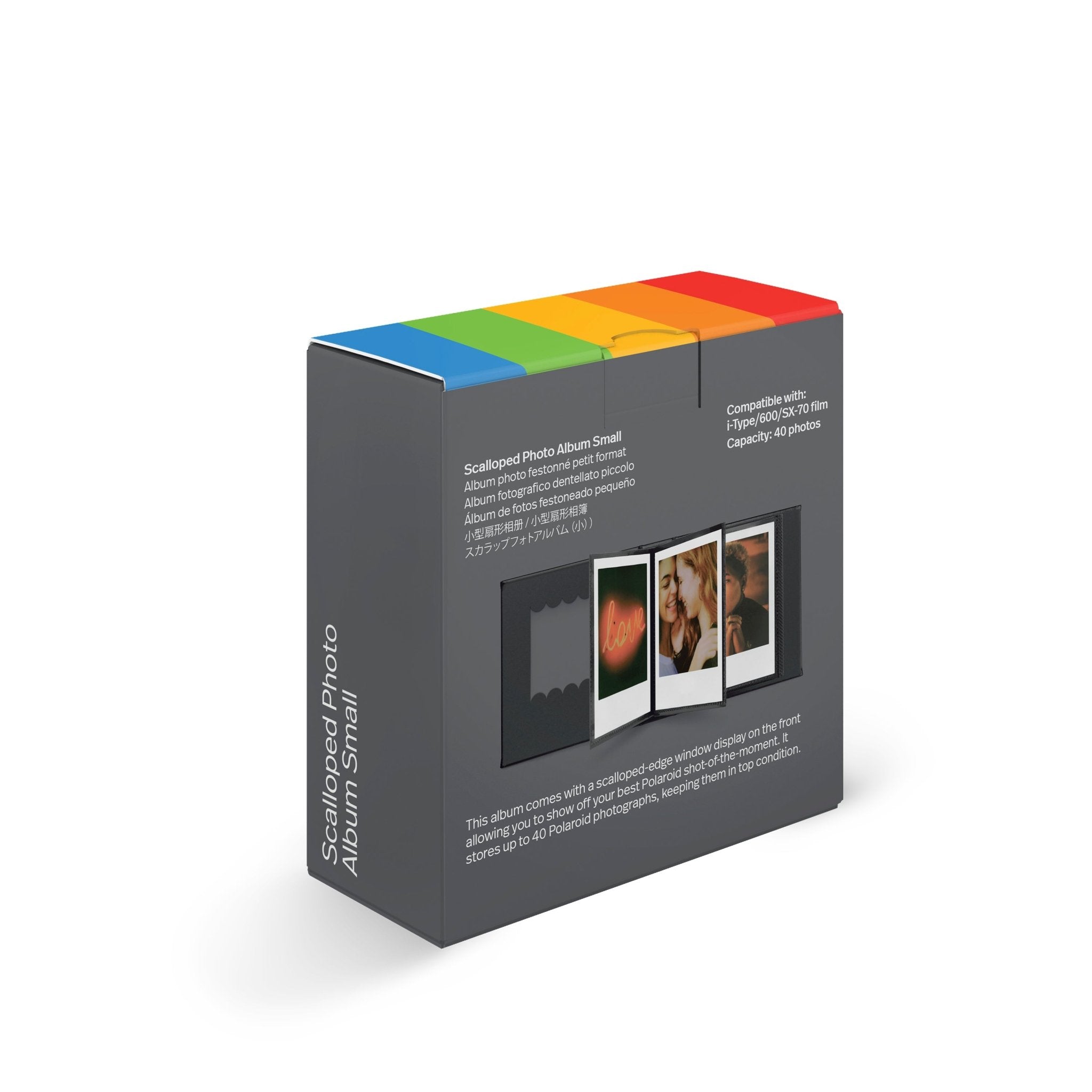 Polaroid Instant Camera Scalloped Photo Album Small Photo Printer - BangOn