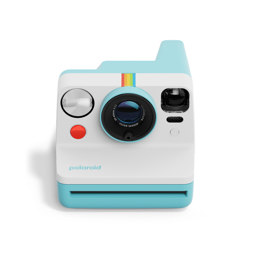 Polaroid Now+ Generation 3 Gen 3 i - Type Instant Camera – Arctic Blue - BangOn