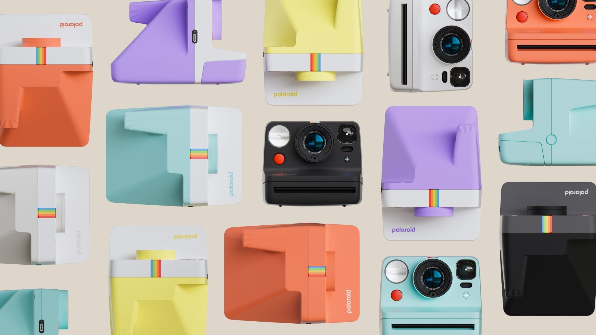 Polaroid Now+ Generation 3 Gen 3 i - Type Instant Camera – Black 9160 - BangOn