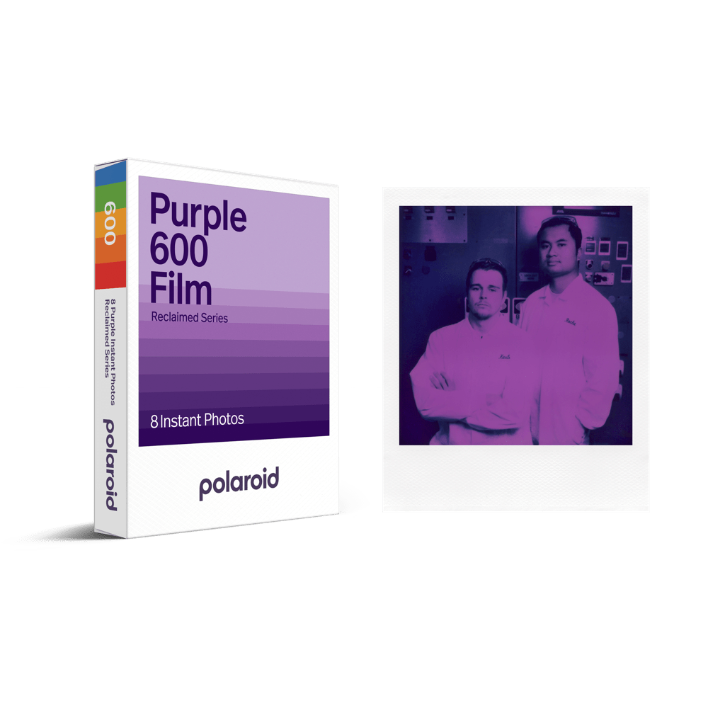POLAROID Purple Film for 600 - Reclamed Series 006616 - BangOn