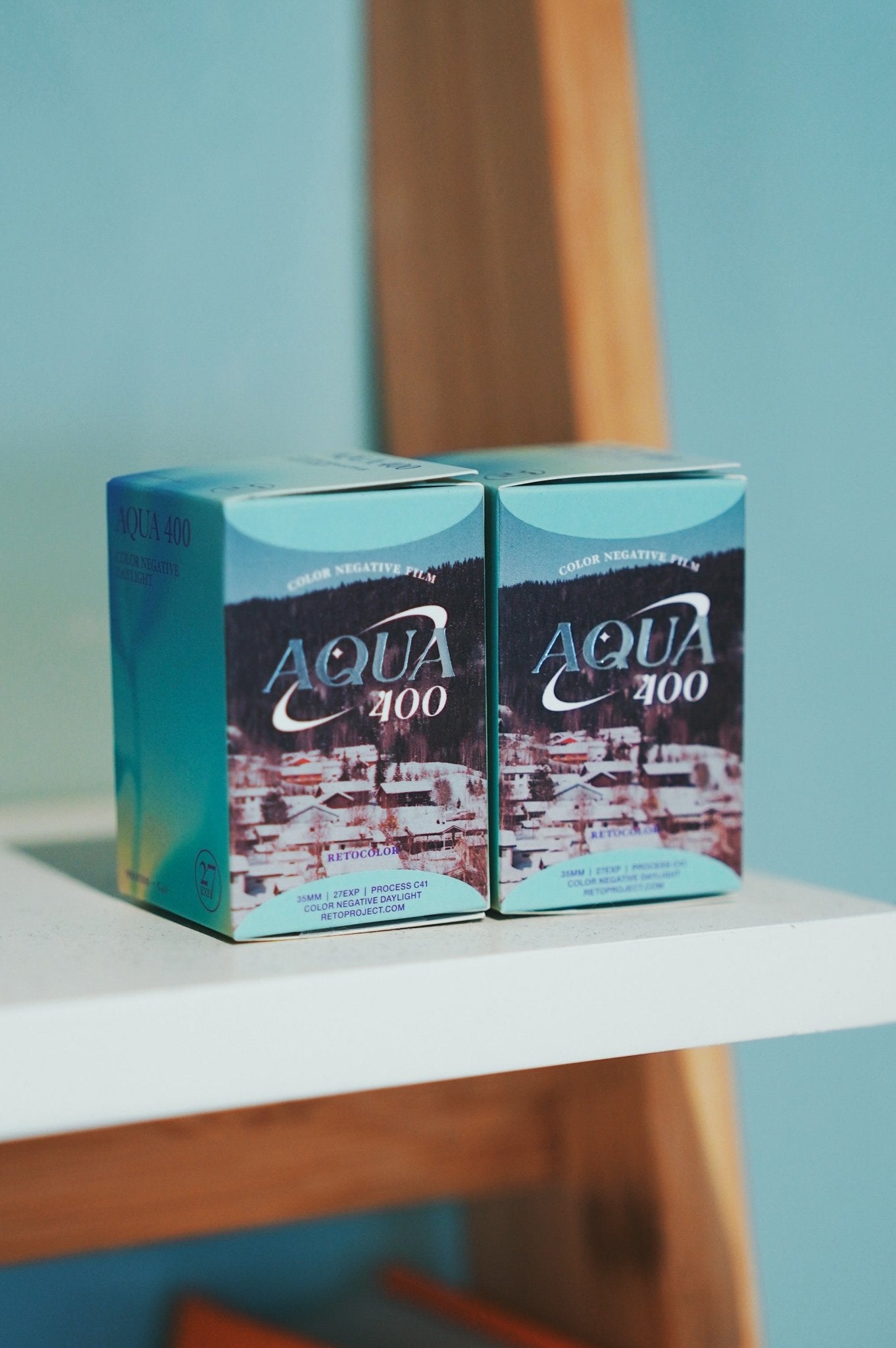 Retocolor Aqua 400 35MM COLOR NEGATIVE FILM 27EXP Film Camera - BangOn