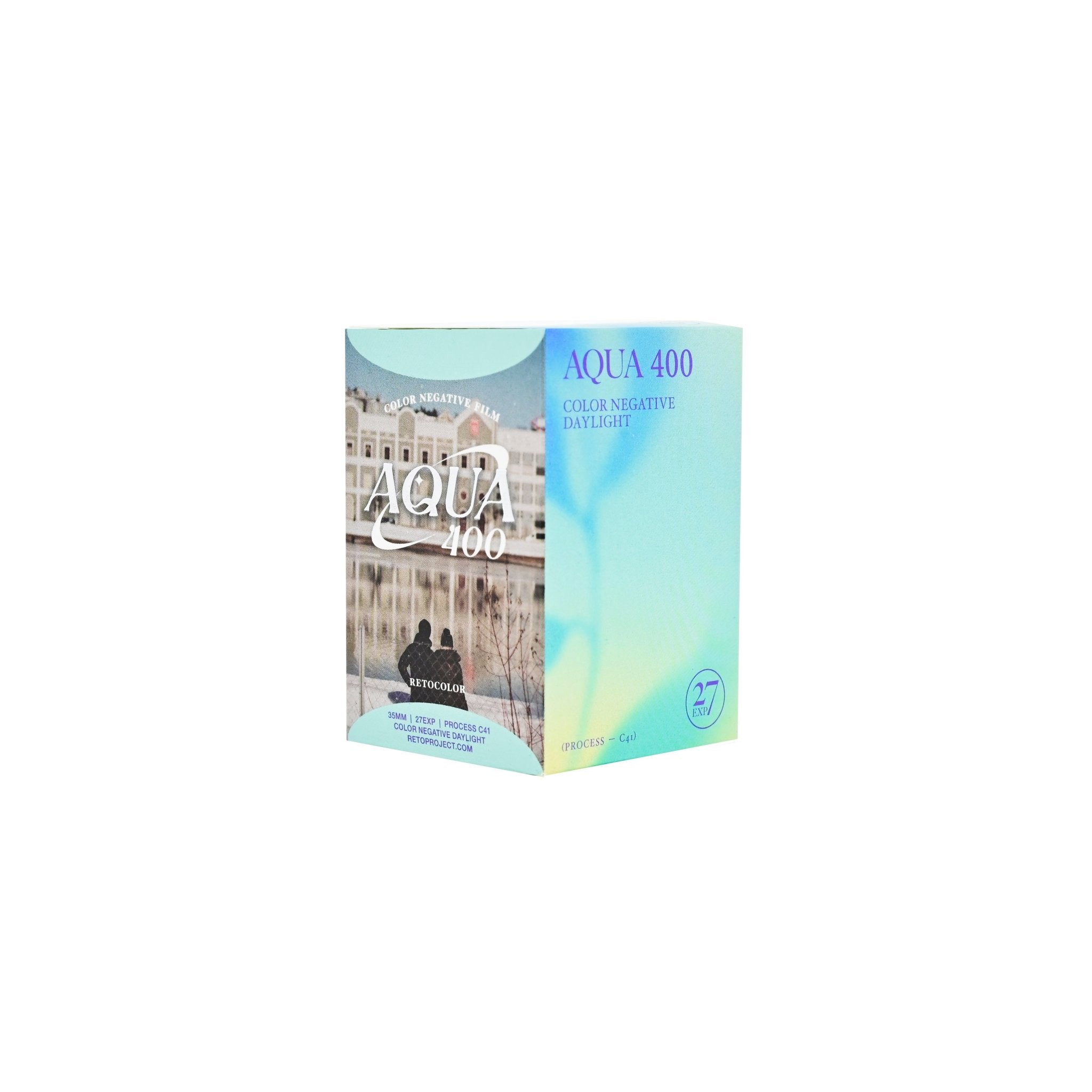 Retocolor Aqua 400 35MM COLOR NEGATIVE FILM 27EXP Film Camera - BangOn