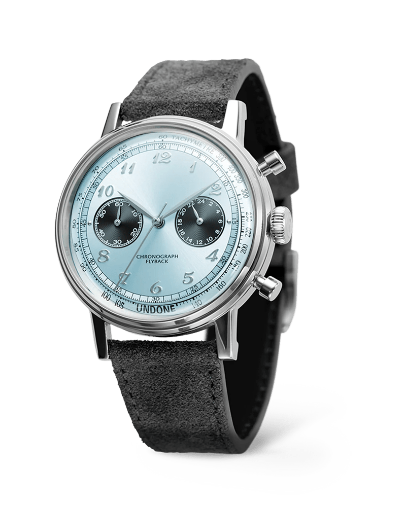 UNDONE Urban Vintage Arctic Blue Watch - BangOn