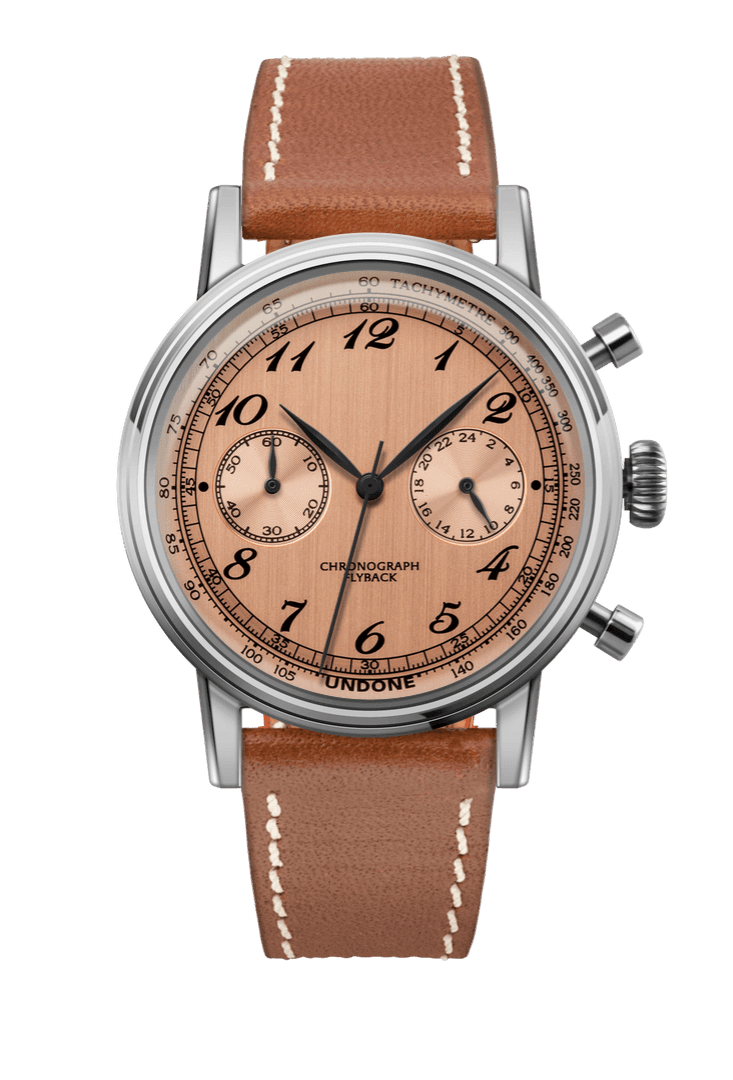 UNDONE Urban Vintage Salmon Watch - BangOn