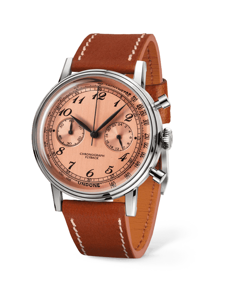 UNDONE Urban Vintage Salmon Watch - BangOn