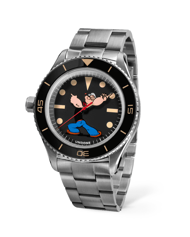 UNDONE X POPEYE Blacksand Automatic Watch - BangOn