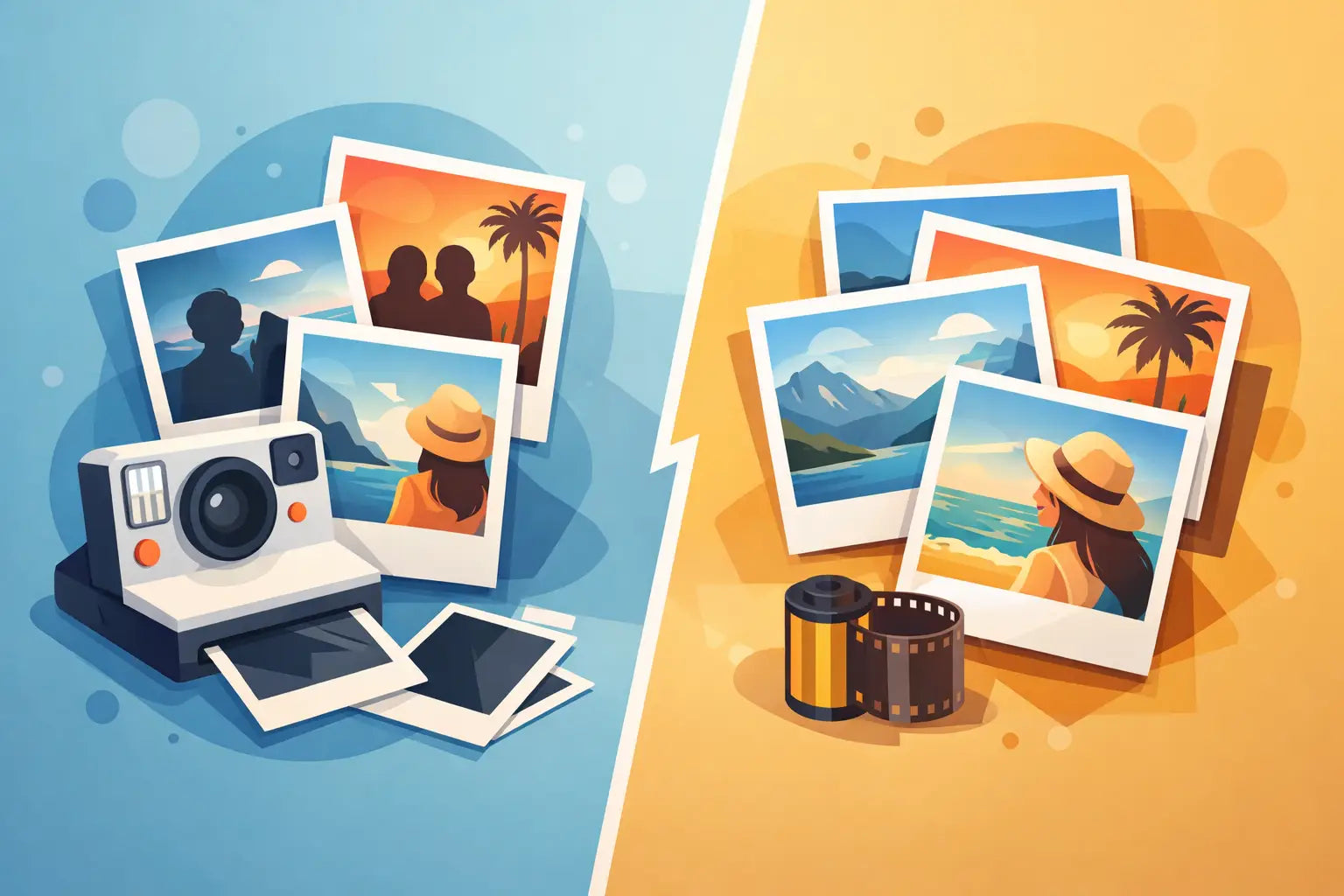 Polaroid Film Versus Kodak Prints: Which Fits?