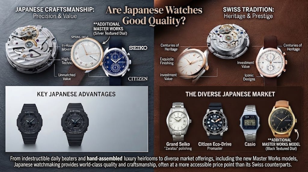 Are Japanese Watches Good Quality? - BangOn