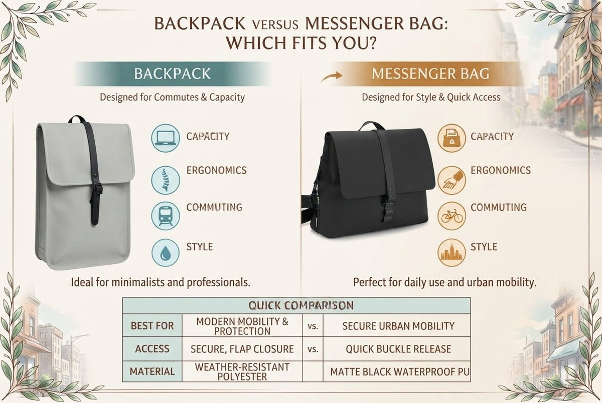 Backpack Versus Messenger Bag: Which Fits You? - BangOn