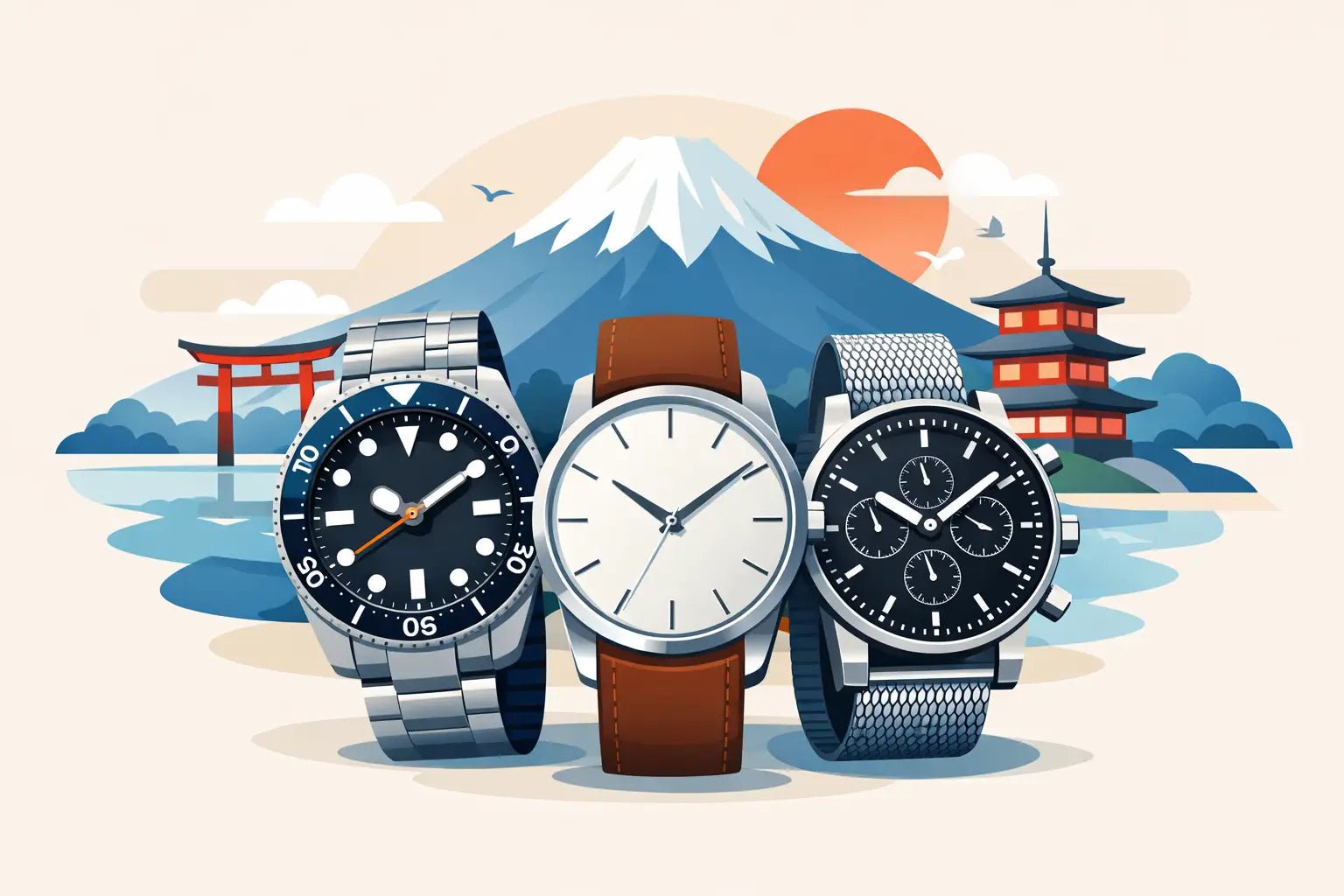 Best Japanese Watches Under 500 - BangOn