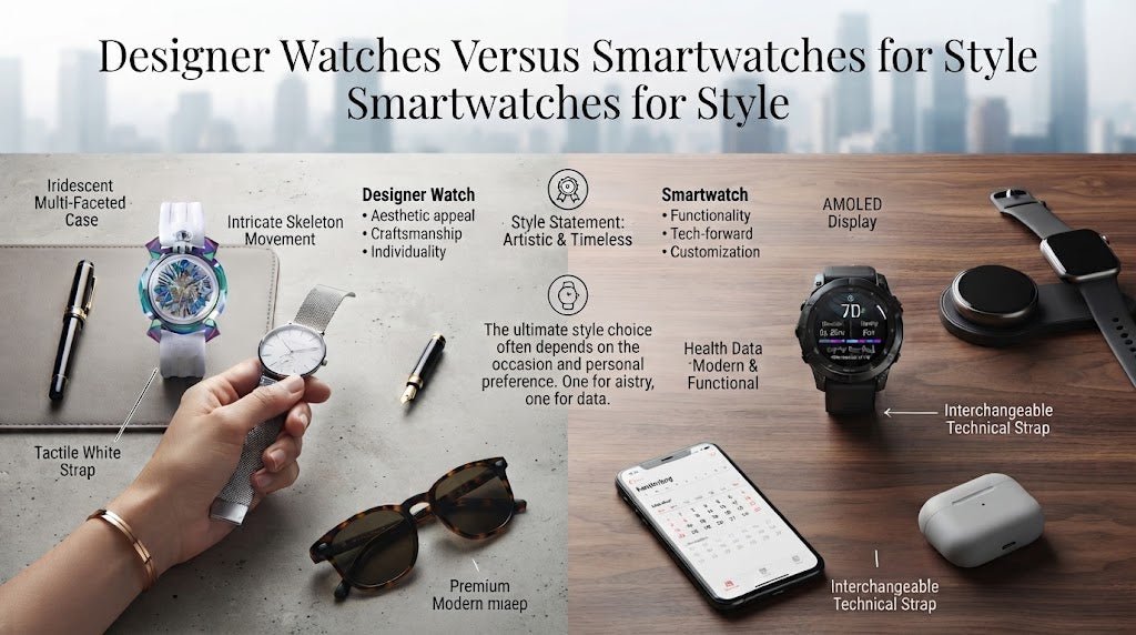 Designer Watches Versus Smartwatches for Style - BangOn