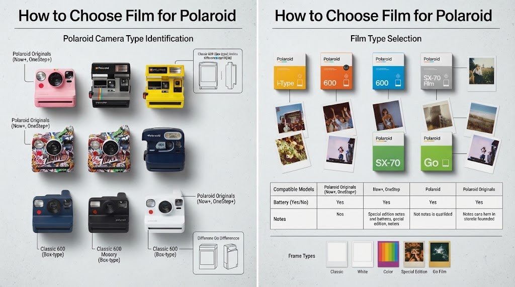 How to Choose Film for Polaroid - BangOn