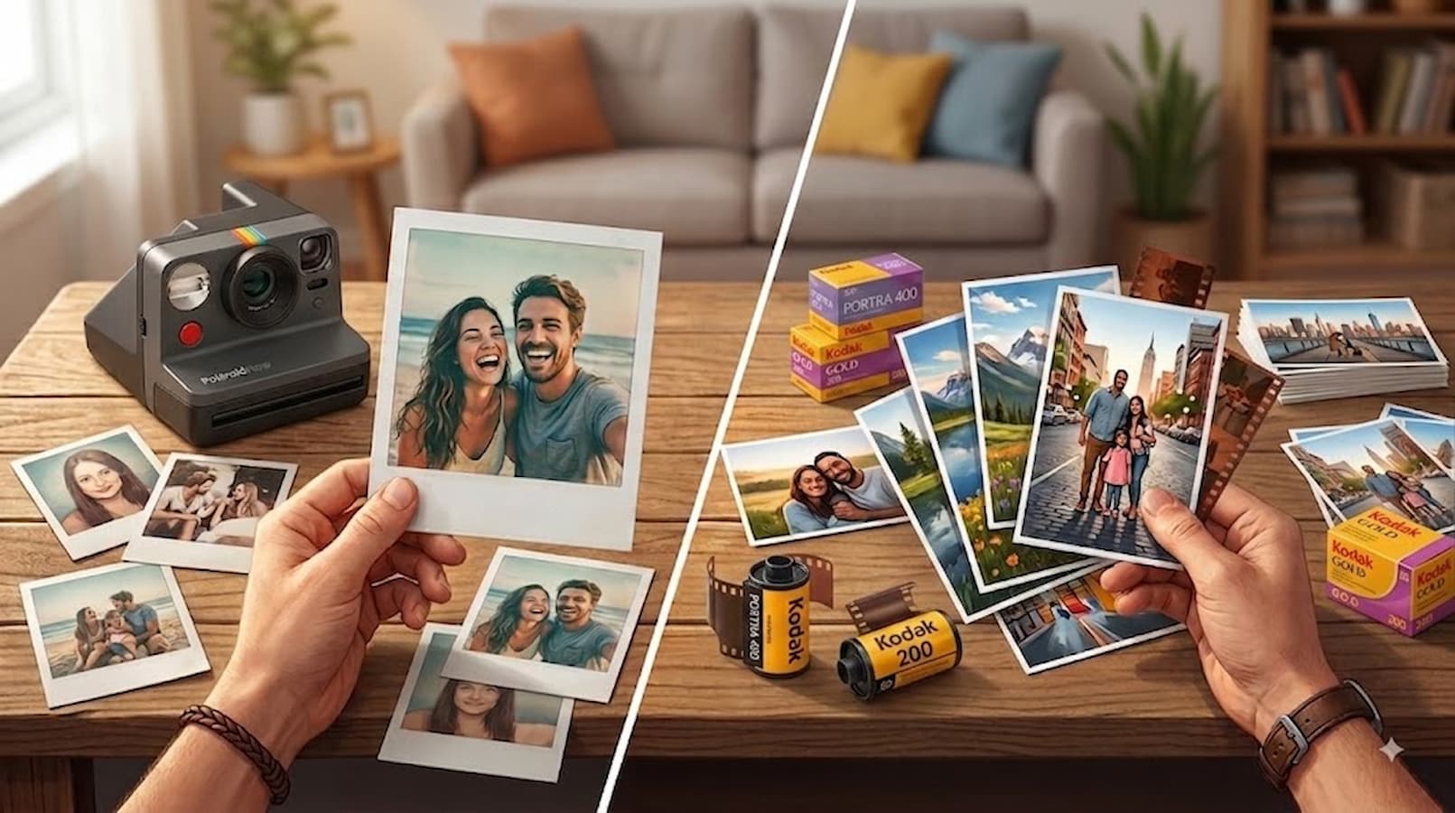 Polaroid Film Versus Kodak Prints: Which Fits? - BangOn