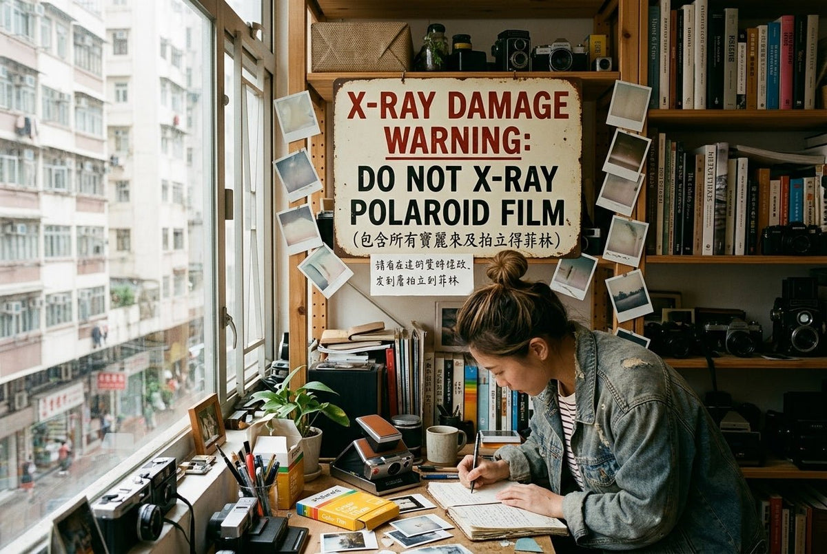 X-Ray Damage Warning: Do Not X-Ray Polaroid Film - BangOn