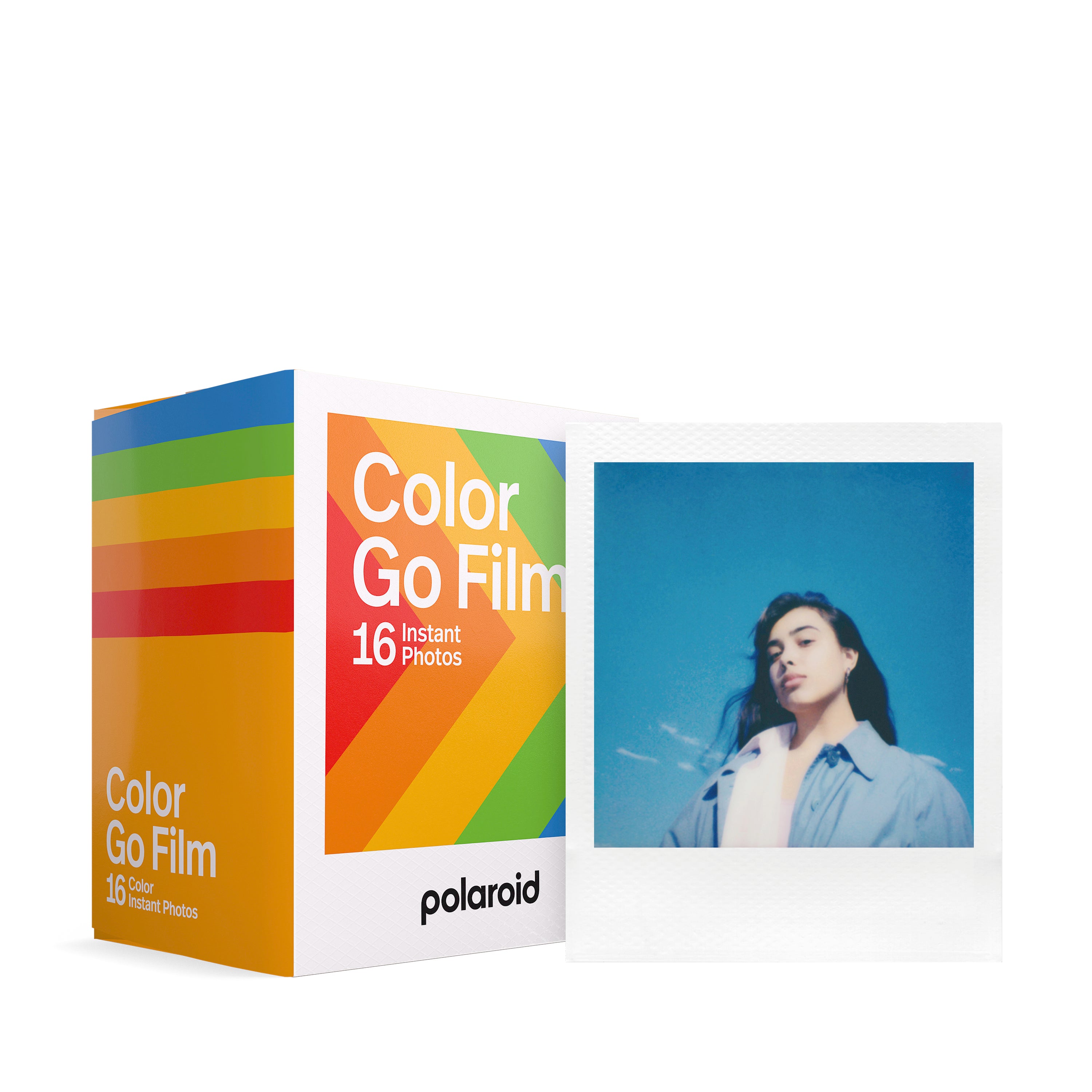 Polaroid Color Go Film Weißer Rahmen – Doppelpack Sofortbildkamera-Film Color Go Film Doppelpack #6017