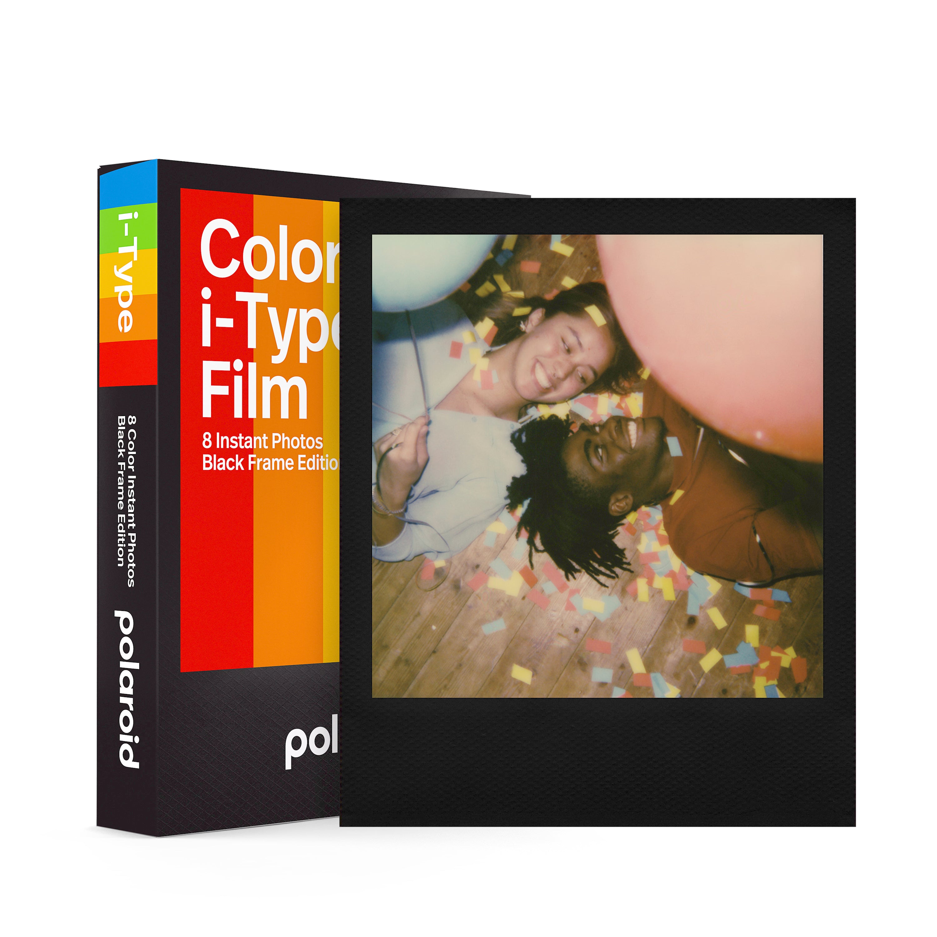 Polaroid Farbfilm für i-Type – Black Frame Edition Sofortbildkamera Farbfilm #6019