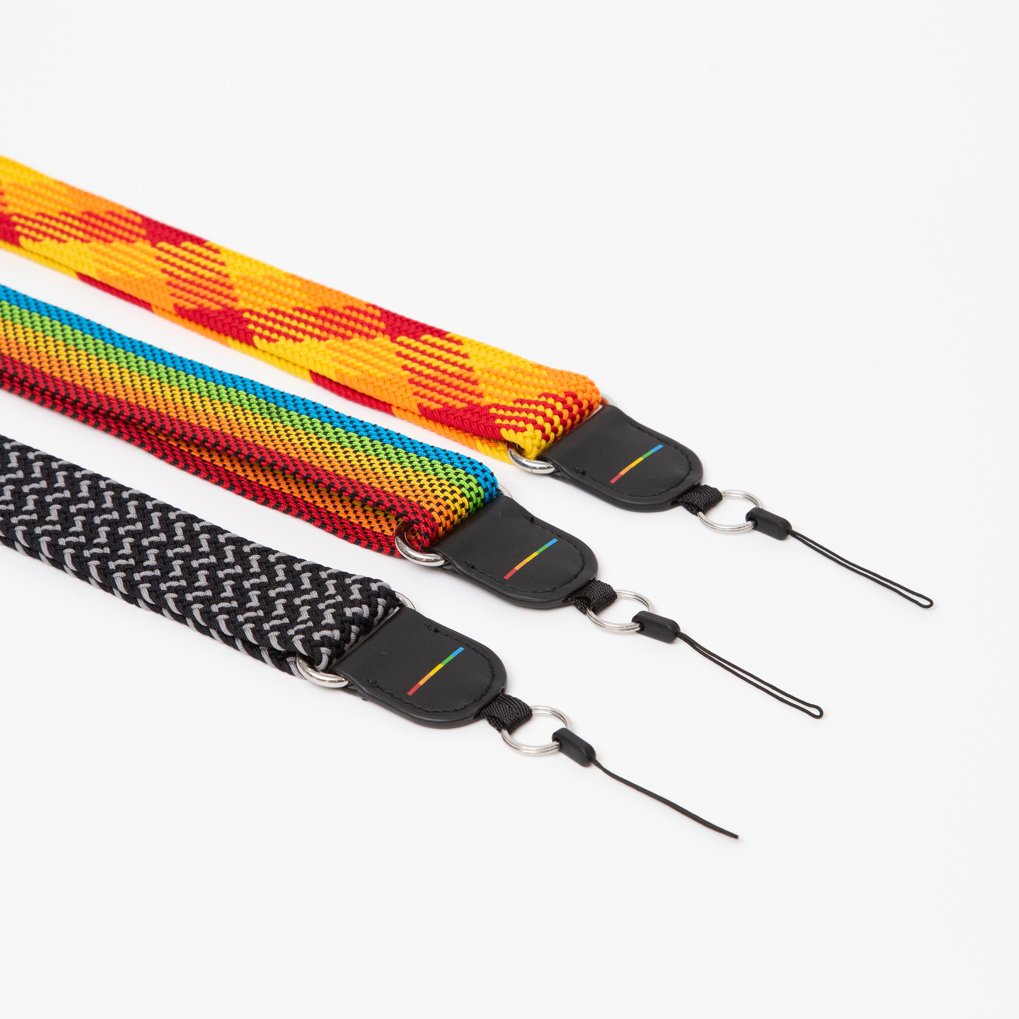 Polaroid Schultergurt Sofortbildkameras/Lautsprecher 1,5m Verstellbarer Gurt Orange Gelb Spectrum #006223