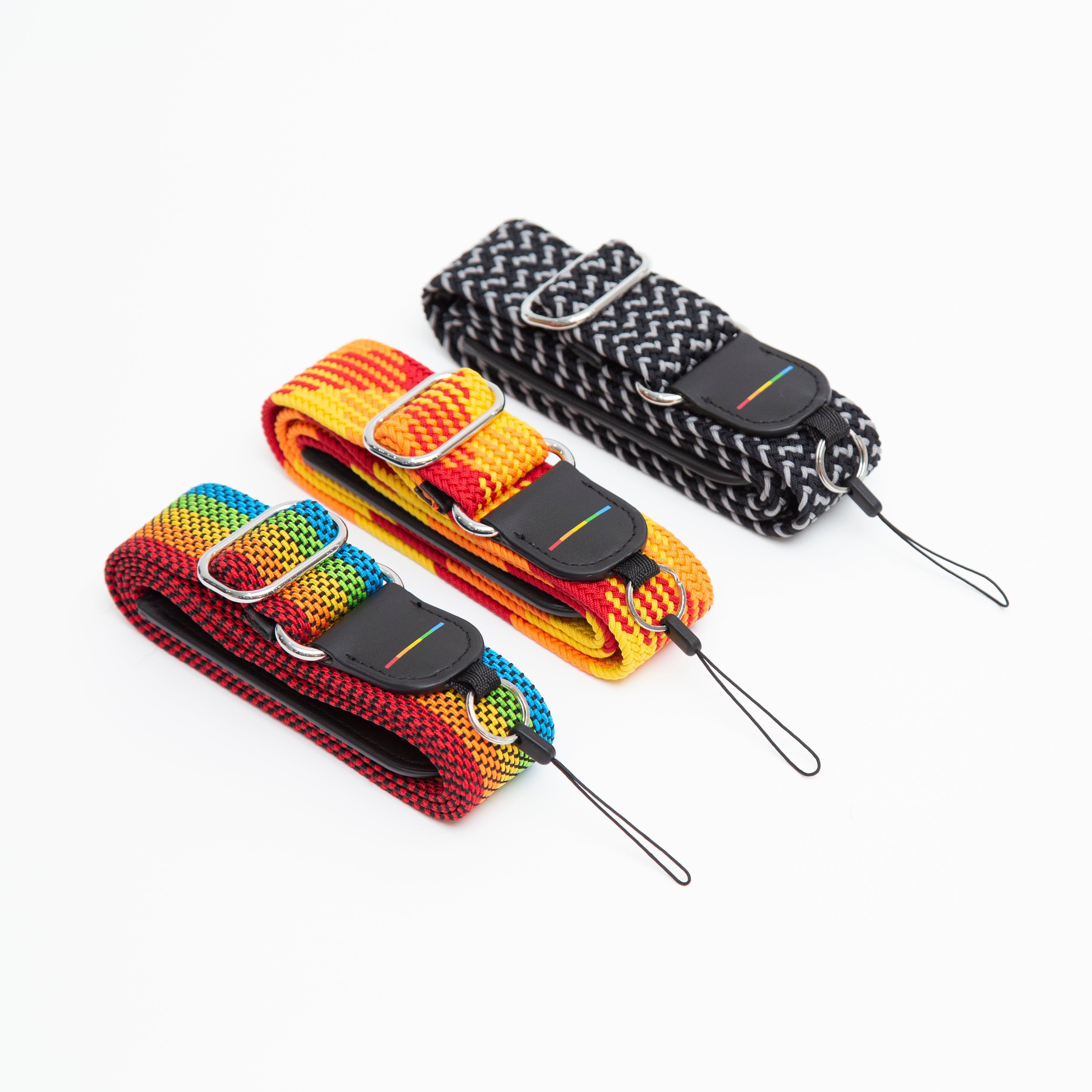 Polaroid Schultergurt Sofortbildkameras/Lautsprecher 1,5m Verstellbarer Gurt Orange Gelb Spectrum #006223