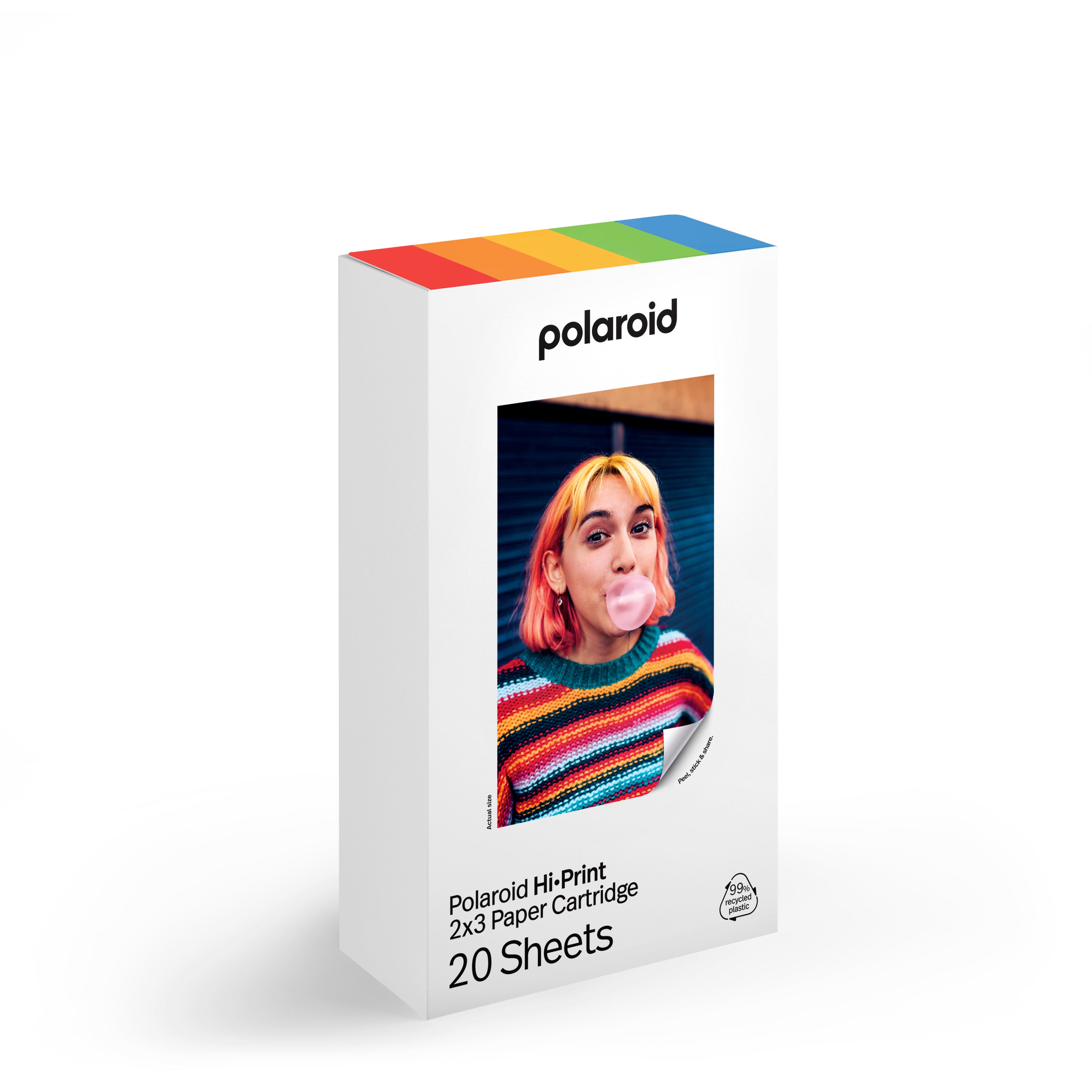 Polaroid-Fotodrucker <tc>Hi·Print</tc> 2×3 Papierkassette – 20 Blatt Sofortdruck