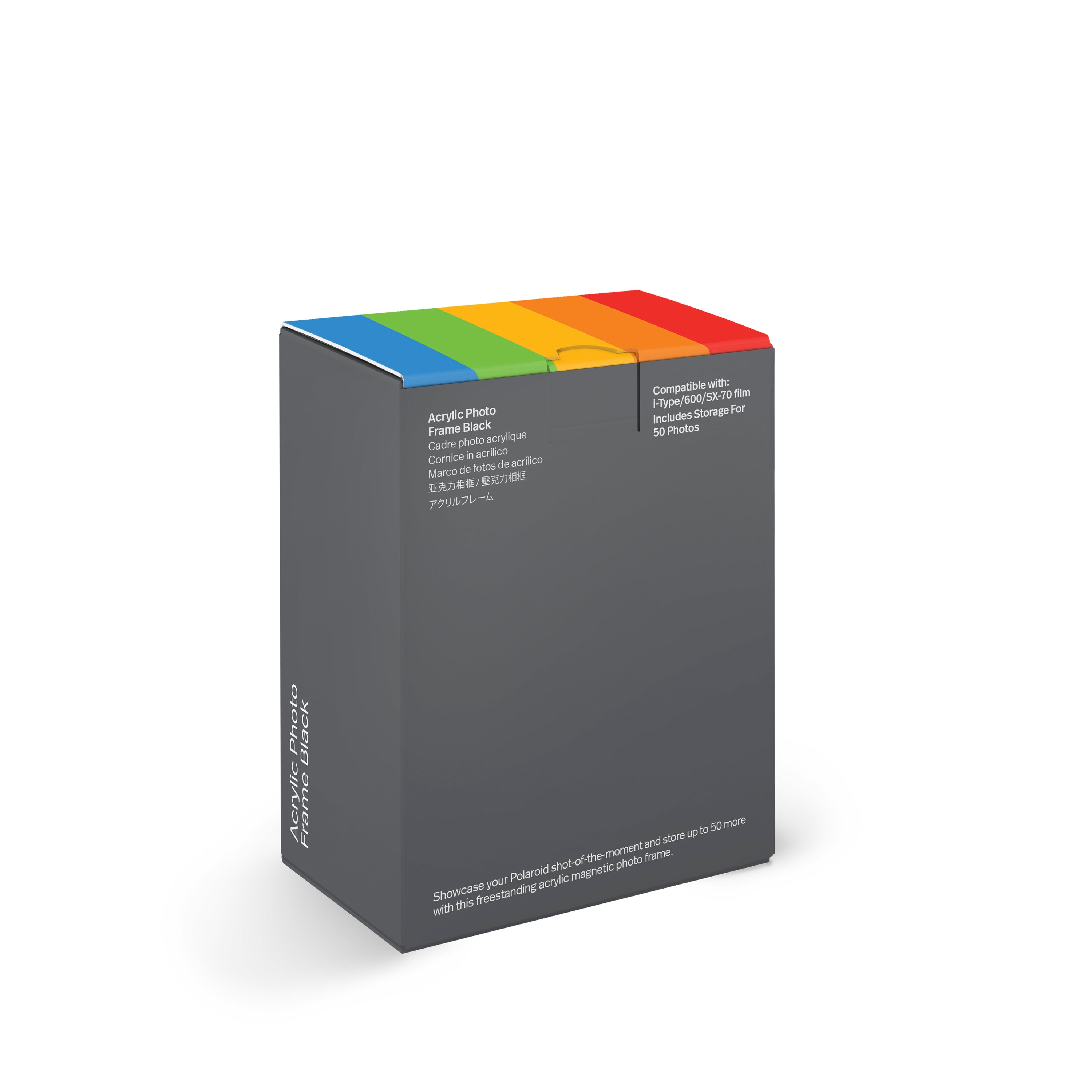 寶麗萊亞克力相框黑色